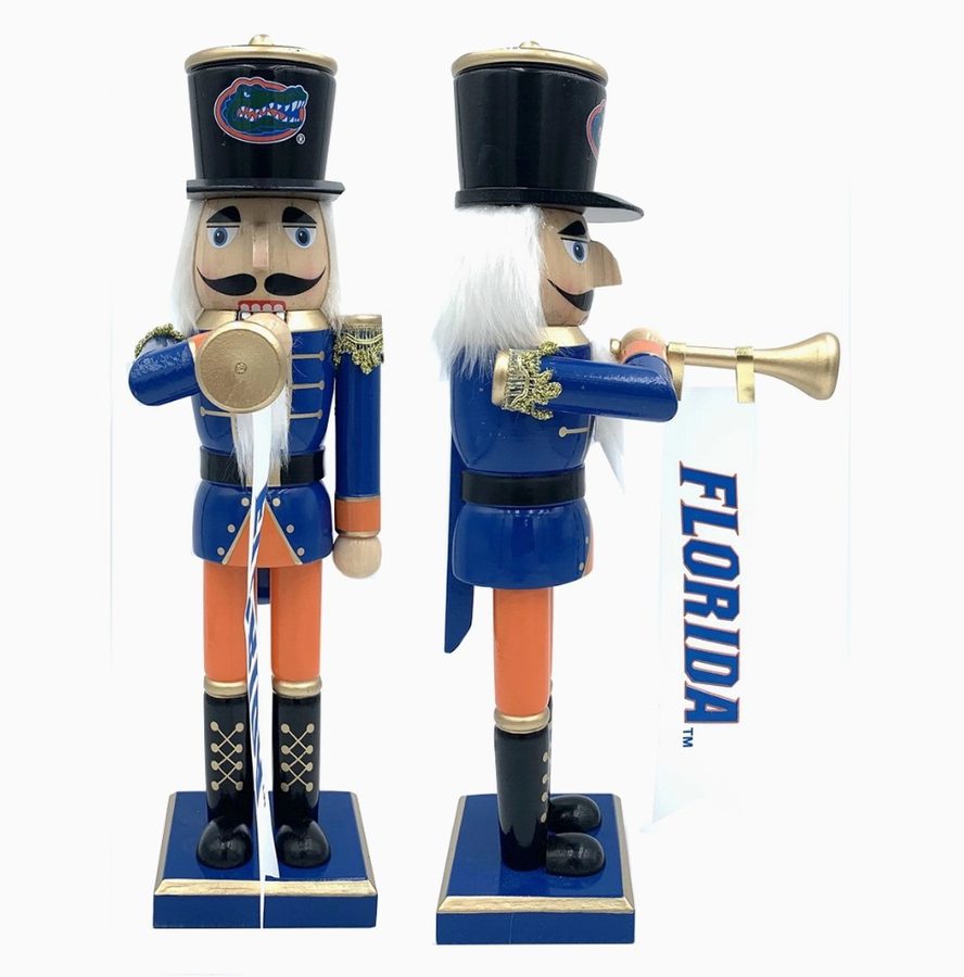 Florida Gators band nutcracker set